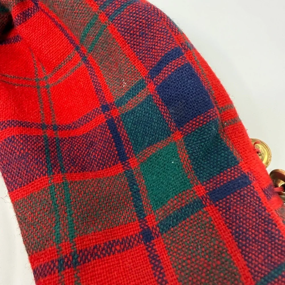 Vintage Sears Winnie the Pooh blazer jacket tartan wool blend size 3